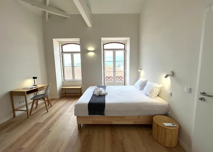 Casas De Alpedide アパート *